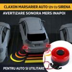 Paradox Since 1992 Claxon marsarier auto 12V cu sirena avertizare sonora mers inapoi pentru masina utilitara (1236)