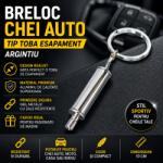 Paradox Since 1992 Breloc chei auto metalic tip toba esapament argintiu (4-54-toba)