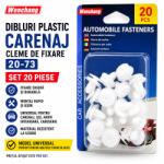 Paradox Since 1992 Cleme carenaj auto universale set 20 buc dibluri plastic 20-73 (20-73)