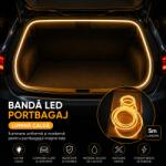 Paradox Since 1992 Banda LED portbagaj 5m lumina calda cu activare automata 12V (AD824)