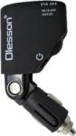 Olesson Adaptor bricheta auto 2x USB Olesson 1351 reglabil 90 grade 12V 24V (1351)