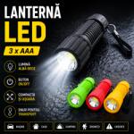 Paradox Since 1992 Lanterna LED cu baterii AAA (11-5-verde)