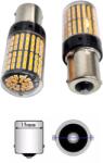 Paradox Since 1992 Becuri LED semnal BA15S 144 SMD 12V set 2 buc lumina portocalie auto puternica (21-10)