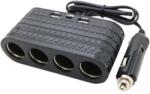 Olesson Adaptor bricheta auto 4 intrari 120W 2x USB si Type C Olesson 1654 12V 24V (1654)