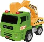 Cevodle Vehicule Cu Lumini, Sunete Si Frictiune, Scara 1 24, 15cm, Excavator (cev24550-3002ver)