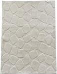 Heinner Covor, model in relief, Stone, 120x160 Crem (HR-STNRUG120-CRM) - balutatech Covor