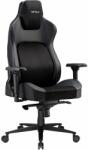 Serioux Scaun Gaming Serioux Prime, Capacitate greutate: 150 kg, Material suprafata: Piele, Material textil, Tip cotiera: Cotiera 4D, Tip mecanism: Mecanism tip broasca, Tip parghie pneumatica: 100 mm, ridica