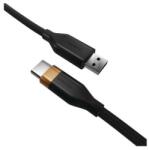 Duracell Cablu Duracell USB-A to USB-C, lungime 1m, negru (DRU5011A) - balutatech
