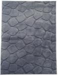Heinner Covor, model in relief, Stone, 120x160 Gri (HR-STNRUG120-GRI) - balutatech Covor