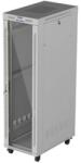 Lanberg Dulap rack 19 perete 42U 600X1000 (FLAT PACK) WITH GLASS DOOR LCD, self-assembly, greutate maxima suportata 1200 kg, RAL color RAL7035, gri (FF01-6042-12SL)