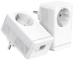 Mercusys AV1000 Gigabit Passthrough Powerline Starter Kit KIT: 2 MP500P SPEED: 1000 Mbps Powerline SPEC: 1 Gigabit Port, Wall Plugged, HomePlug AV2, Extra Power Socket FEATURE: Plug and Play, Power Saving, P (