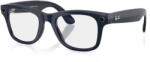 Ray-Ban Ray-Ban Meta Wayfarer Gen 2 High Bridge Fit Shiny Cosmic Blue Clear Sapphire Transitions 53-22 (RW4012 6628MF 53-22)