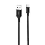 XO Cablu de date XO NB143 USB - Type-C, 100 cm, NEGRU (XO-NB143 TYPE-C)