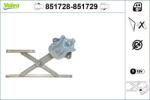 VALEO Mecanism actionare geam VALEO 851728 (851728)