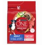 ONE Adult Medium/Maxi beef & rice 2,5 kg