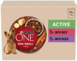 ONE Mini/small Active beef & duck 10x85 g