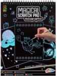Grafix Caiet A4 Fise Razuibile Magical Scratch Pad Grafix GR220009, Holografic (GR220009_Holografic)