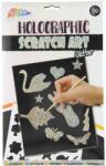Grafix Set fise razuibile Holographic Scratch Art Grafix GR220002, Sclipici (GR220002_Sclipici)