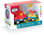 WOW Toys Jucarie pentru copii WOW Toys, Set camion cu motocicleta, Marcos Moto Team, 1-5 ani (WW 10716)
