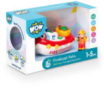 WOW Toys Jucarie de baie WOW Toys, Barca de pompieri, Fireboat Felix, 1-5 ani (WW 01017)