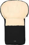 Womar Zaffiro Sac de iarna pentru carucior Classic N6 din lana oaie Womar Zaffiro 3-Z-SW-S6, Negru (3-Z-SW-S6_Negru)