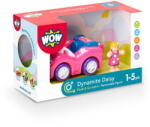 WOW Toys Jucarie pentru copii WOW Toys, Masina de curse roz, Dynamite Daisy, 1-5 ani (WW 01016)