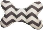 Bambinice Perna bebelusi Butterfly Bambinice BN005, Alb-Gri ZigZag (BN005_Alb/Gri ZigZag)