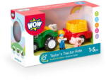 WOW Toys Jucarie pentru copii WOW Toys, Tractor cu remorca, Taylors Tractor Ride, 1-5 ani (WW 10395)