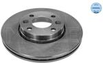 MEYLE Disc Frana Punte Fata 16-155210027 Dacia Dokker/Lodgy/Logan Ii/Logan Mcv Ii (16-155210027)