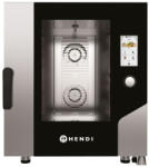 Hendi Hőlégbefúvásos gőzsütő - Touch 7 x GN 1/1 - elektromos - közvetlen gőzzel és érintőképernyővel vezérelhető - 730x784x(H)850mm (229637)
