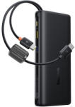 Baseus EnerFill FC41 gyorstöltő powerbank 25000mAh 145W, beépített 2×USB Type-C kábel, fekete (E0028H03) - bstrade