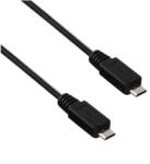 Akyga Cablu microUSB 2.0 tata la microUSB 2.0 tata 13316, lungime 60cm, negru (AK-USB-17) - vexio