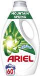 Ariel Detergent Lichid, Ariel, 2.7 L Mountain Spring 60 spalari