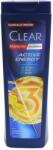 CLEAR Sampon, Clear, 360 ml Men 3in1 Active Energy