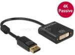 Delock Displayport 1.2 > DVI 4K passzív átalakító (DL62601) (DL62601)