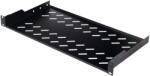 Equip Raft fix Equip EZFS-19-1-40-B, 19 inch, 1 U, 250 mm, Black (EZFS-19-1-40-B)