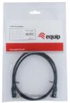 Equip Cablu Equip 128346, USB-C male - USB-C male, 1 m, Black (4E_128346)