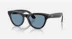 Ray-Ban Meta Skyler Gen1 okosszemüveg (52-20) 2F átlátszó/égszínkék lencse, fekete (601MF52)