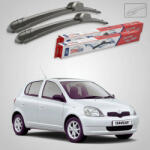 TeamCar Ștergătoare Toyota Yaris P1 Hatchback France 2001-2006 | Set Față Flat - TeamCar® (TC-YP1F-5338FL)