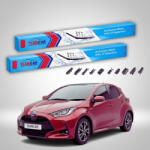 TeamCar Ștergătoare Toyota Yaris P21 Hatchback 2020-prezent | Set Față Flat Premium - TeamCar® (TC-YP21-6040FLP)