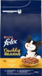 FELIX Doubly Delicious csirke, pulyka és cékla száraz macskaeledel 1.4kg
