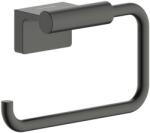 Hansgrohe Hansgohe AddStoris S WC-papír tartó, szálcsiszolt fekete króm 41788340 (41788340)