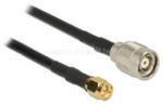 Delock antenna kábel RP-TNC dugó > SMA dugó RG-58 C/U 5 m (DL89513) (DL89513)