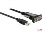 Delock USB 2.0 - 1 x soros RS-232 adapter 3 m (DL65962) (DL65962)
