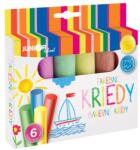 Junior Cretă colorată/pentru pavaj JUNIOR, rotundă 6 buc