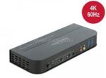 DELOCK HDMI KVM switch 4K 60 Hz USB 3.0-vel és audióval (DL11481) (DL11481)