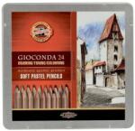 KOH-I-NOOR Pudră de cretă KOH-I-NOOR, creion colorat, set de 24 bucăți