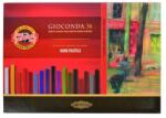 KOH-I-NOOR Cretă uleioasă KOH-I-NOOR GIOCONDA colorată 7x7 mm, set de 36 buc