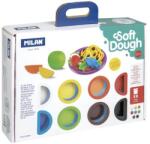 MILAN Set plastilină MILAN aluat moale de 8 culori + ustensile „Timp de gătire