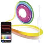 EMOS Bandă LED flexibilă GoSmart alb NEON, 5 m, 33 W, RGBIC reglabil, WiFi